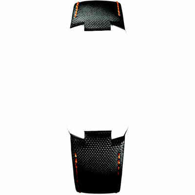 Baume & Mercier fabric strap with orange stitching for Riviera chronograph