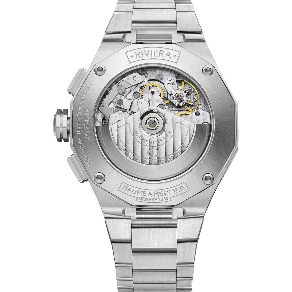 Baume&Mercier Riviera automatic black chronograph watch