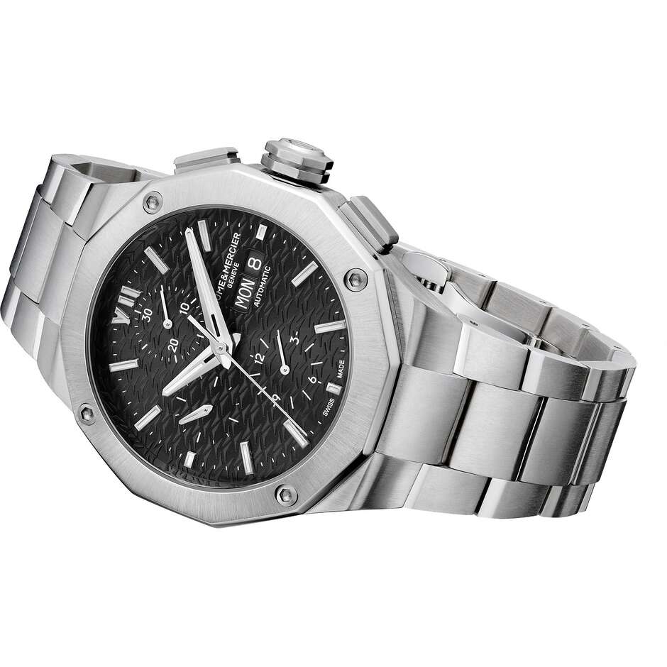Baume&Mercier Riviera automatic black chronograph watch