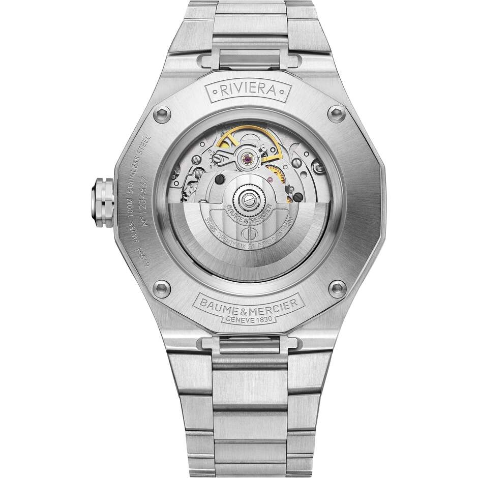 Baume&Mercier Riviera Automatic blue 42mm steel watch
