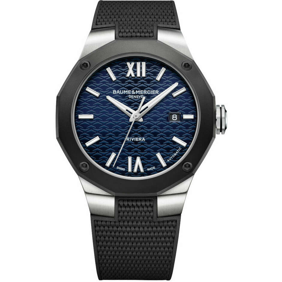 Baume&Mercier Riviera automatic  watch steel and ADLC
