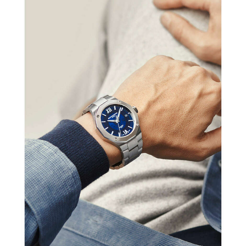 Baume&Mercier Riviera Baumatic blue men's watch