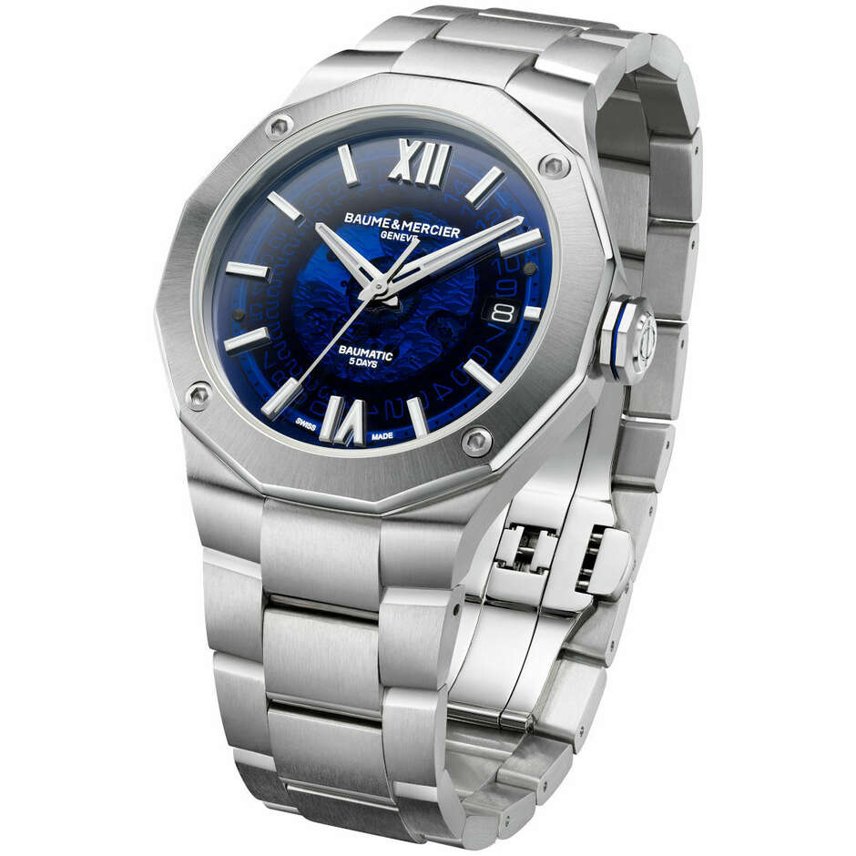 Baume&Mercier Riviera Baumatic blue men's watch
