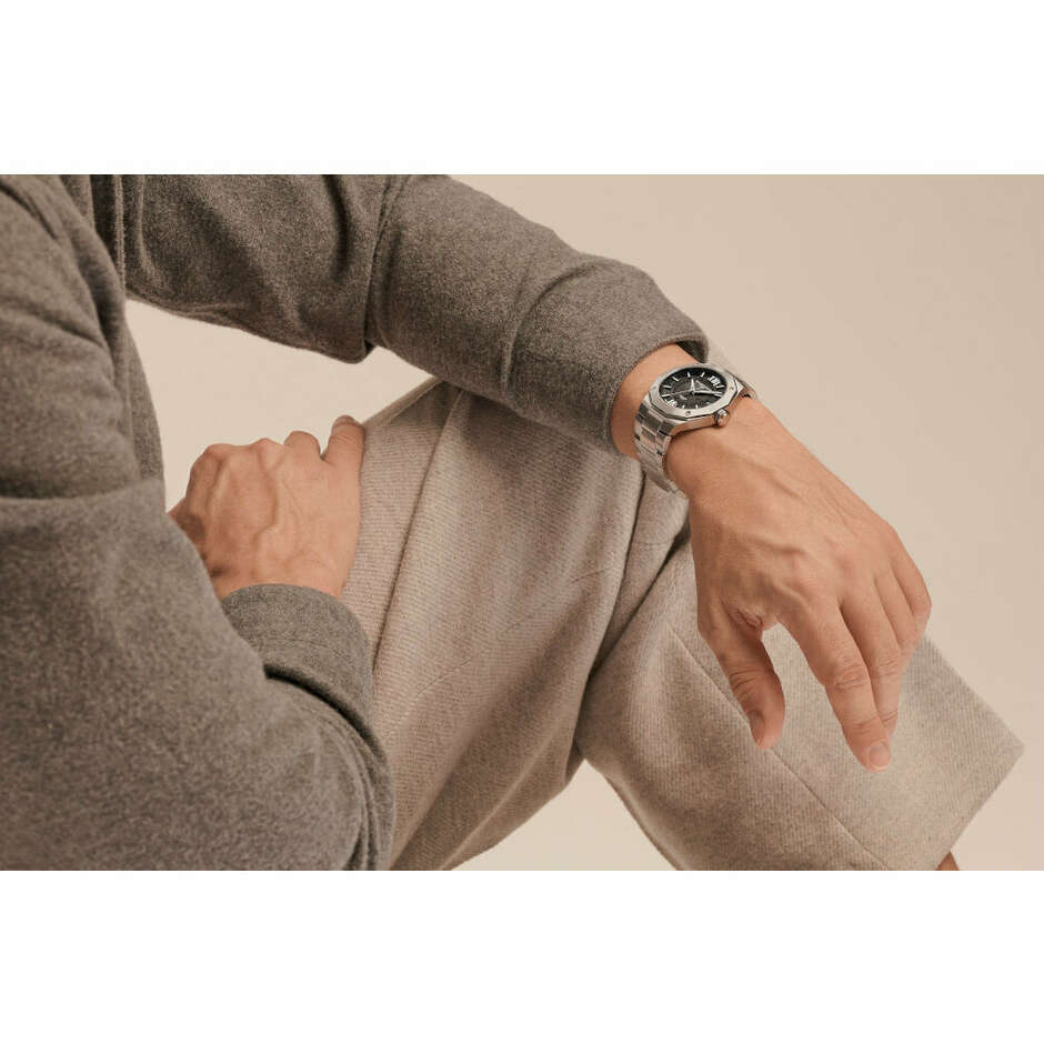 Baume&Mercier Riviera Baumatic Men's Steel Watch Black