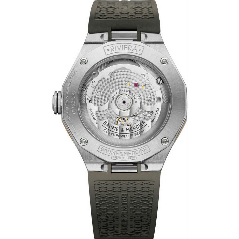 Baume&Mercier Riviera titanium 39 mm watch