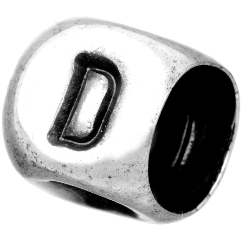 Bead Giovanni Raspini letter D