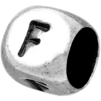 Bead Giovanni Raspini letter F