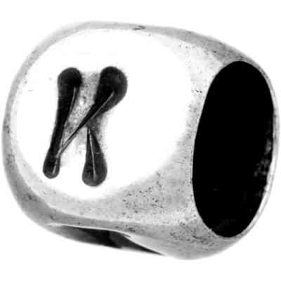 Bead Giovanni Raspini letter K