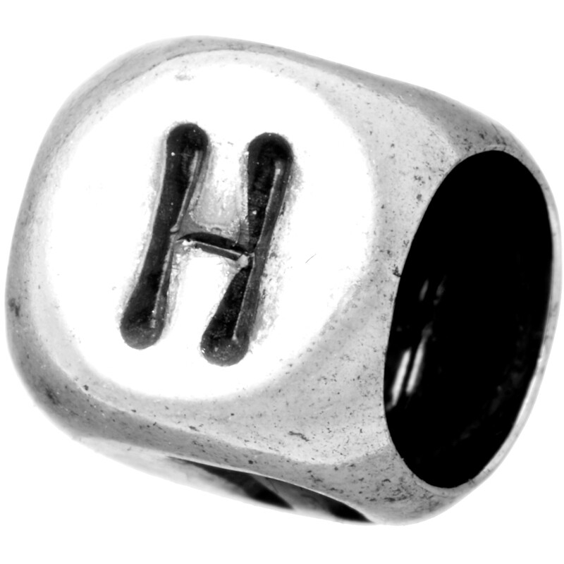 Bead Giovanni Raspini lettera H