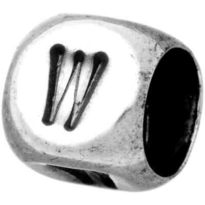 Bead Giovanni Raspini lettera W