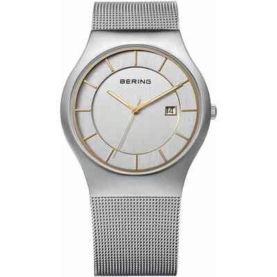 Bering men's watch in Milanese mesh steel Bering men's watch in Milanese mesh steel