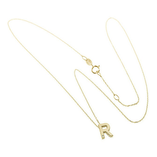 Bliss Letter R jewelery women's necklace