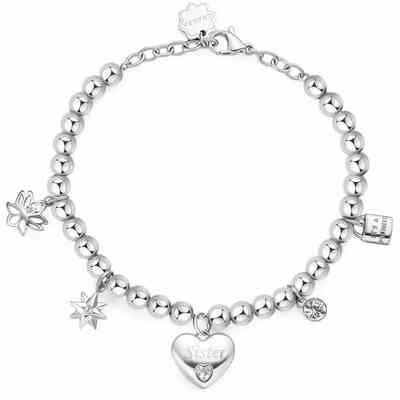 Bracciale Brosway Chakra Famiglia con pendenti Bracciale Brosway Chakra Famiglia con pendenti