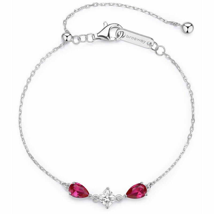 Bracciale Brosway Fancy da donna zirconi rossi