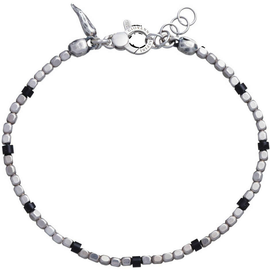 Bracciale dadini Giovanni Raspini in argento e onice