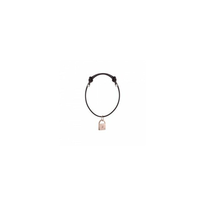Bracciale Damiani D.First con charm lucchetto e diamante