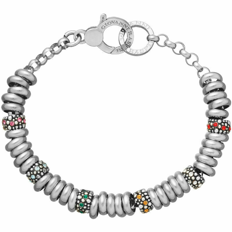 Bracciale Giovanni Raspini Beads Cristal multicolor