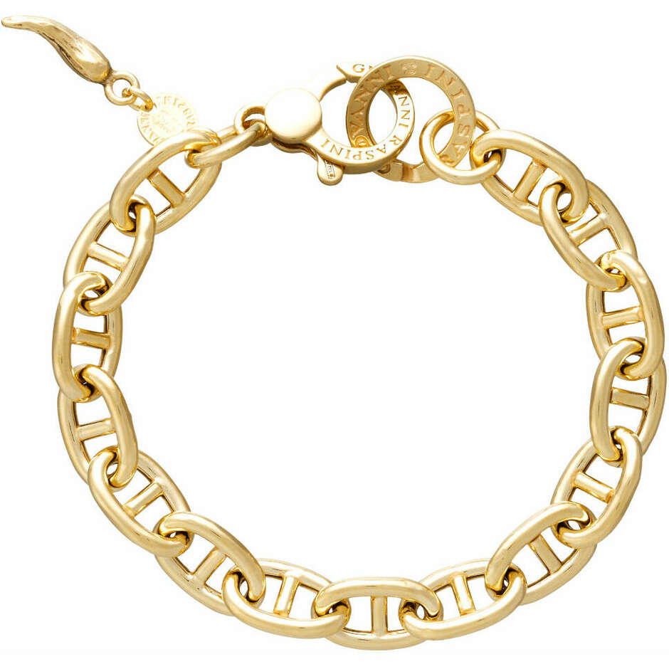 Bracciale Giovanni Raspini Maglia Marina piccola in argento dorato