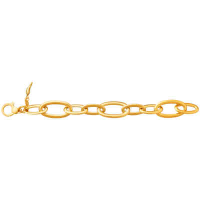 Bracciale Giovanni Raspini Maglia Ovale Bold Dorato Bracciale Giovanni Raspini Maglia Ovale Bold Dorato