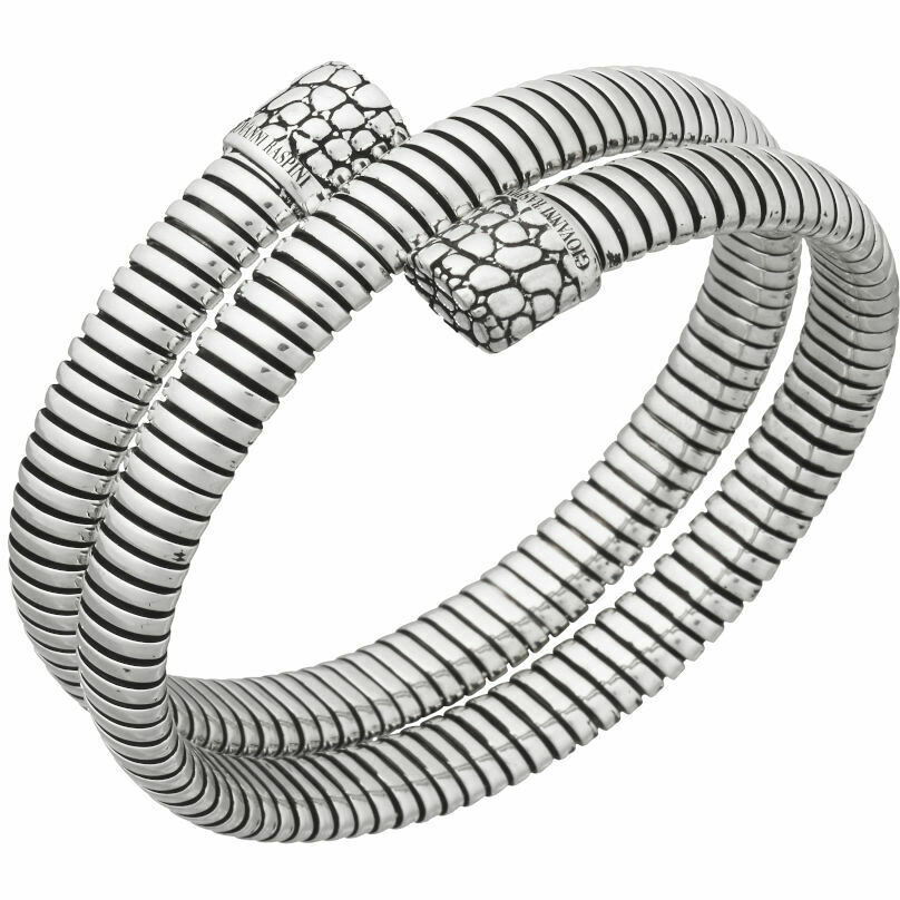 Bracciale Giovanni Raspini Tubogas Croco Doppio