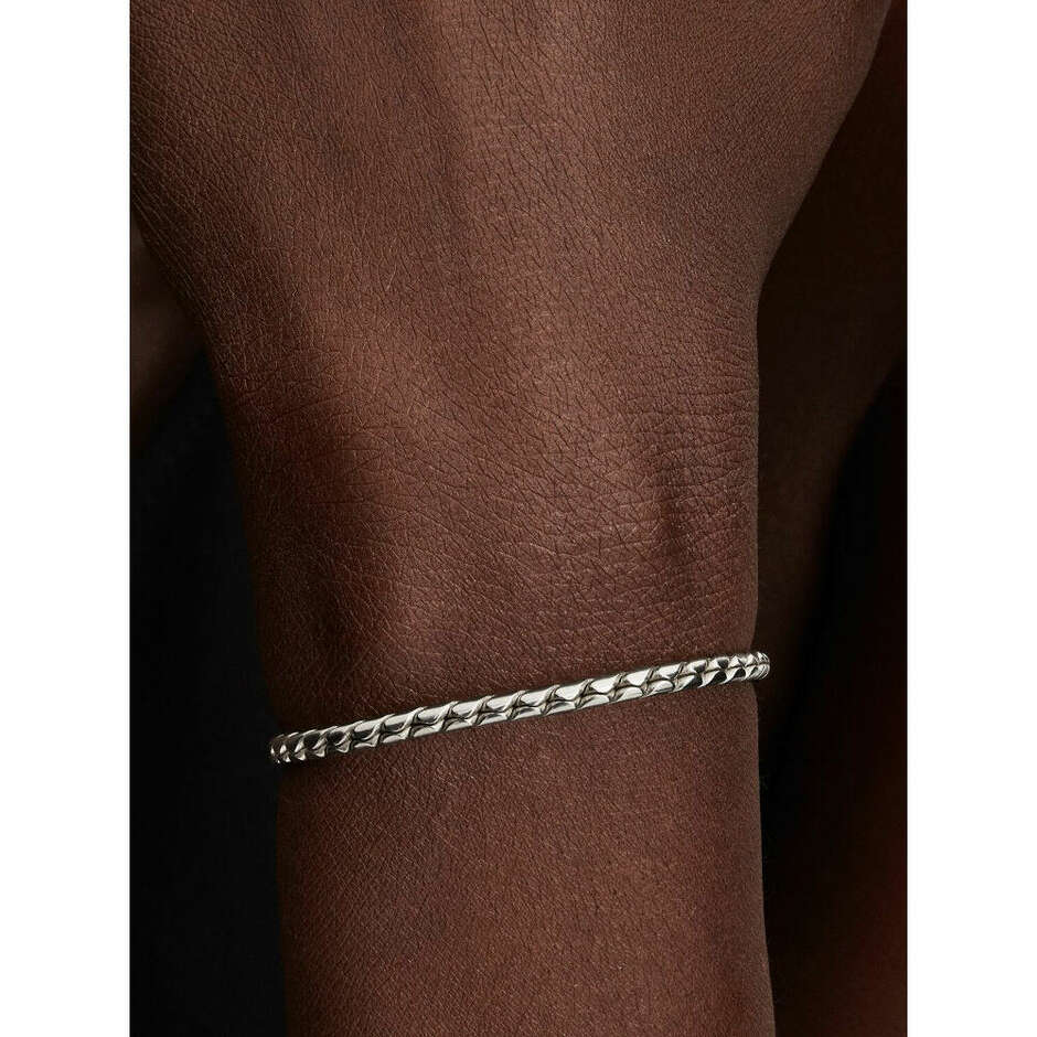 Bracciale Pandora Maglia Spiga con Chiusura a Sfera