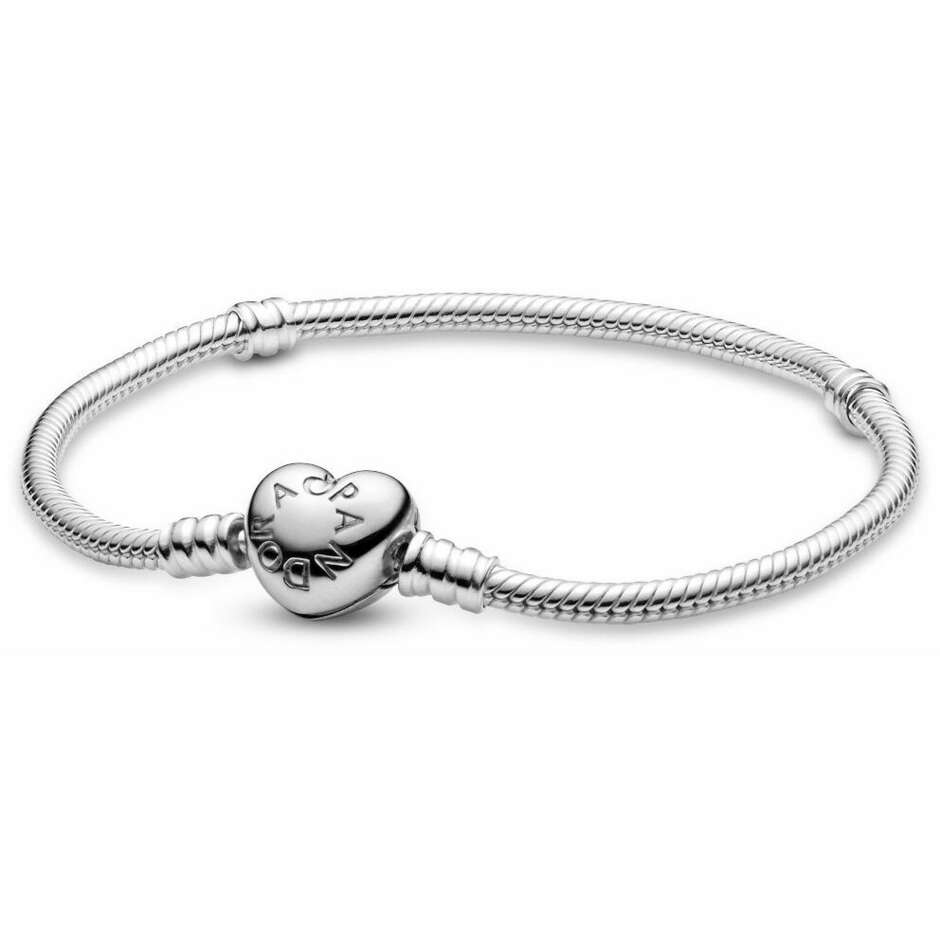 Bracciale Pandora Moments con Chiusura a Cuore