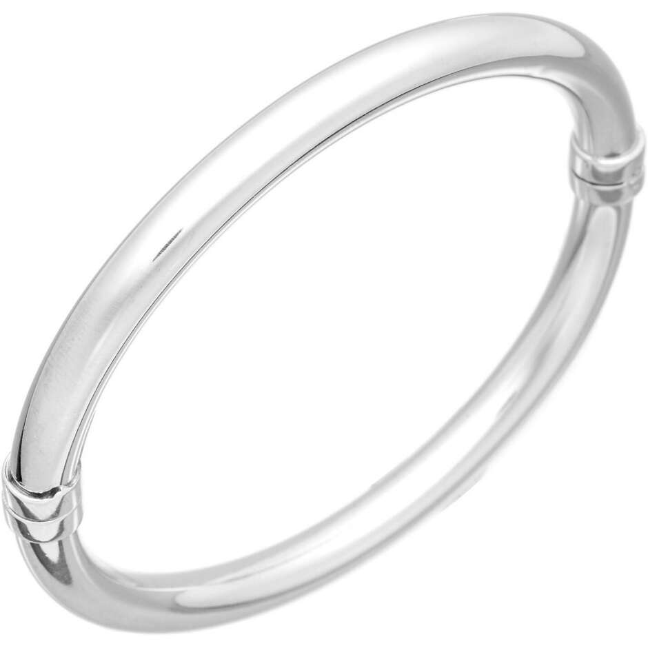 Bracciale Rigido in Argento Giovanni Raspini Bangle Silk Medio Piccolo