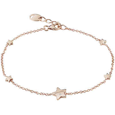 Bracciale Salvini I Segni in oro rosa 9 KT con diamante e stelle Bracciale Salvini I Segni in oro rosa 9 KT con diamante e stelle