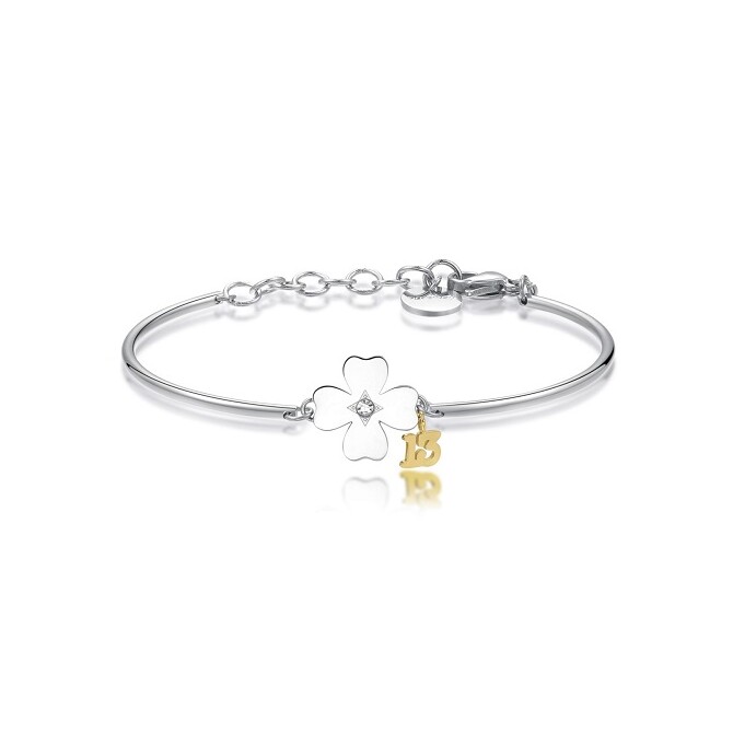 Bracciale semirigido Brosway Chakra Quadrifoglio