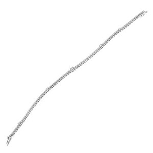 Bracciale Tennis Damiani in oro bianco e brillanti Bracciale Tennis Damiani in oro bianco e brillanti