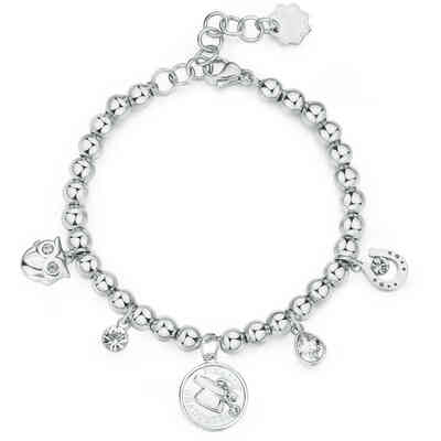 Brosway Chakra dot mesh bracelet with Graduation charm and pendant Brosway Chakra dot mesh bracelet with Graduation charm and pendant