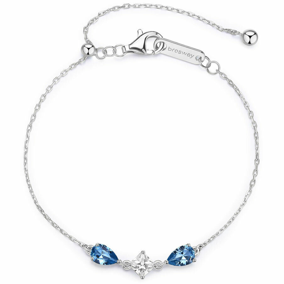 Brosway Fancy Bracelet with Blue Drop Zirconia