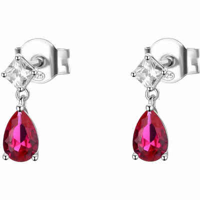 Brosway Fancy Red Drop Pendant Earrings Brosway Fancy Red Drop Pendant Earrings