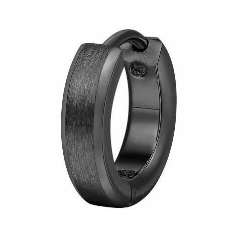 Brosway INK men's hoop earring in burnished steel 12 mm