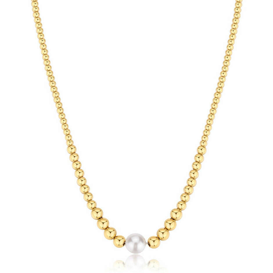 Brosway Perfect Gold Necklace with Pearl