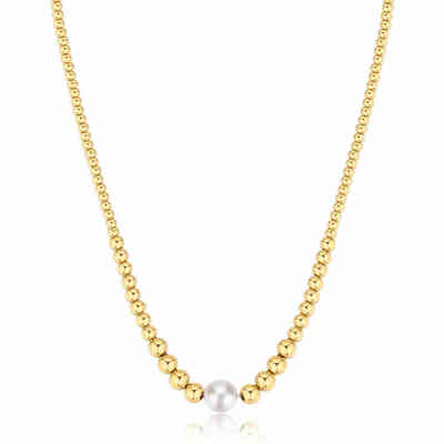 Brosway Perfect Gold Necklace with Pearl Brosway Perfect Gold Necklace with Pearl