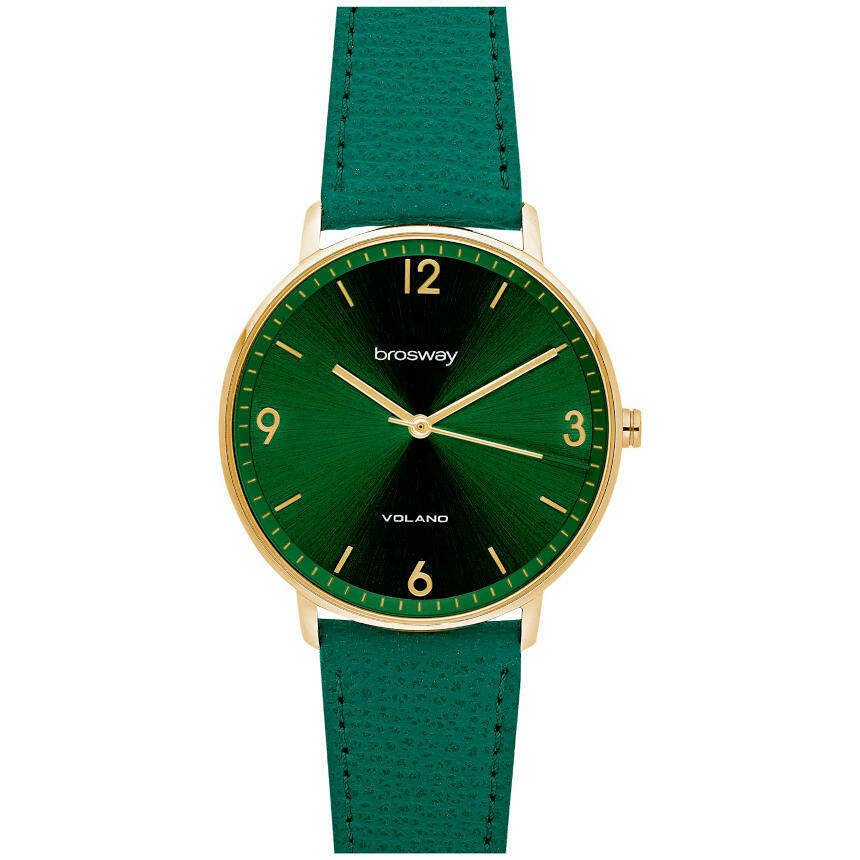 Brosway Volano green steel quartz watch