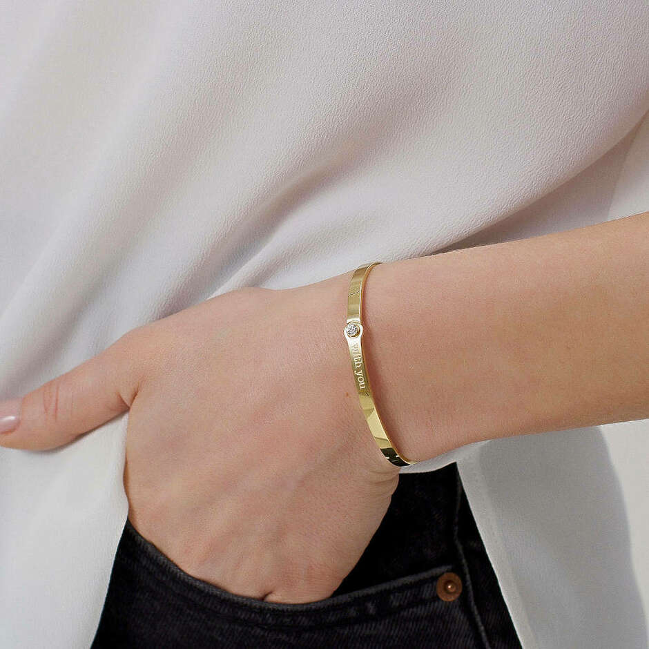 Brosway Withyou Women's Bracelet in Golden Steel