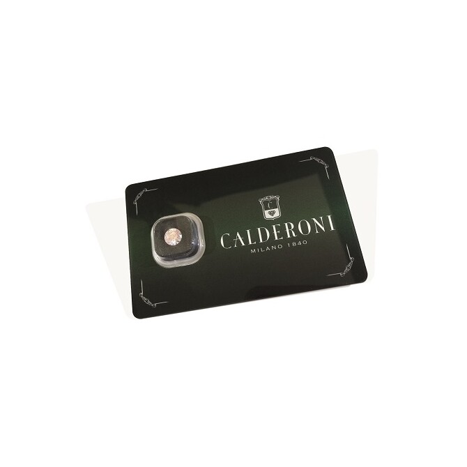 Calderoni diamond in blister 0.08 ct