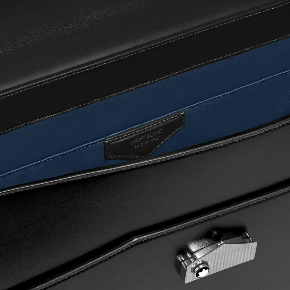 Cartella Montblanc Meisterstück in pelle nera