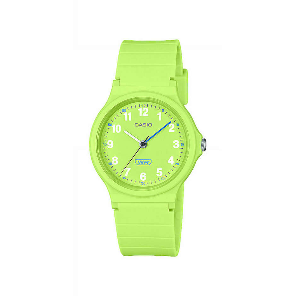 Casio watch only time apple green