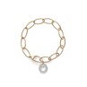 Chantecler bracelet in 18Kt rose gold with a diamond element Rose gold