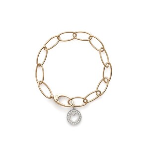 Chantecler bracelet in 18Kt rose gold with a diamond element Chantecler bracelet in 18Kt rose gold with a diamond element