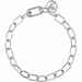 Chantecler bracelet in white gold oval links White gold