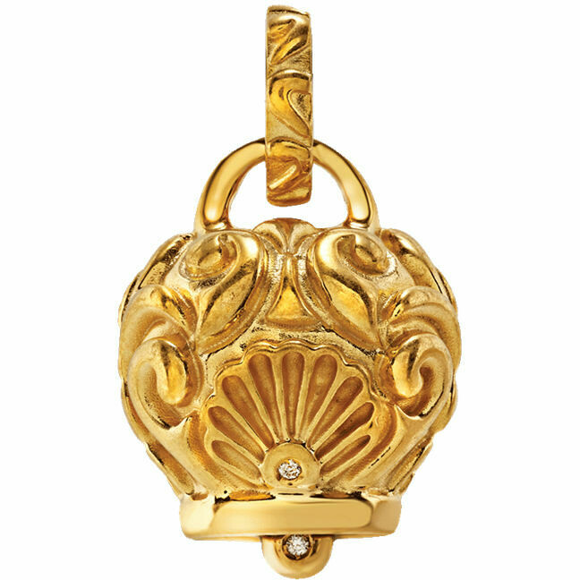 Chantecler Campanella large pendant in gold-plated silver