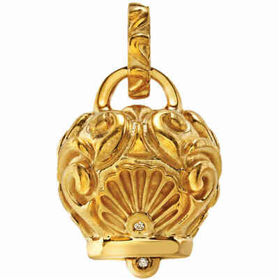 Chantecler Campanella large pendant in gold-plated silver