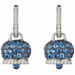 Chantecler Campanella Medium Earrings with Blue Sapphires Blue sapphire
