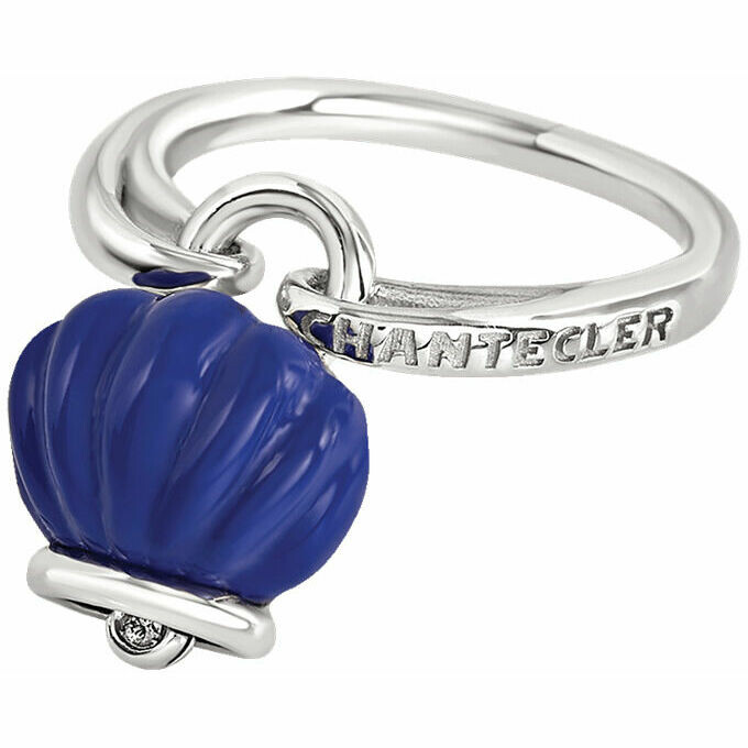 Chantecler Campanella ring in lapis lazuli resin and silver