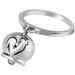 Chantecler Campanella ring in white gold and diamond in the clapper White gold