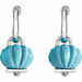 Chantecler Campanella Single Earring in Turquoise Resin and Silver Turquoise resin